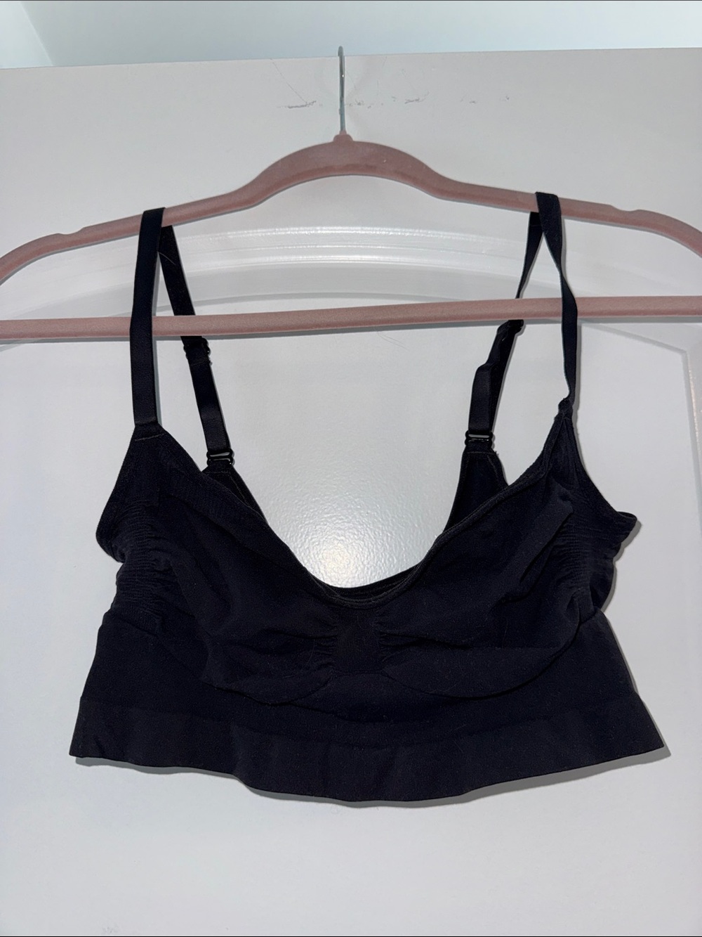 SKIMS Black Wireless Bralette